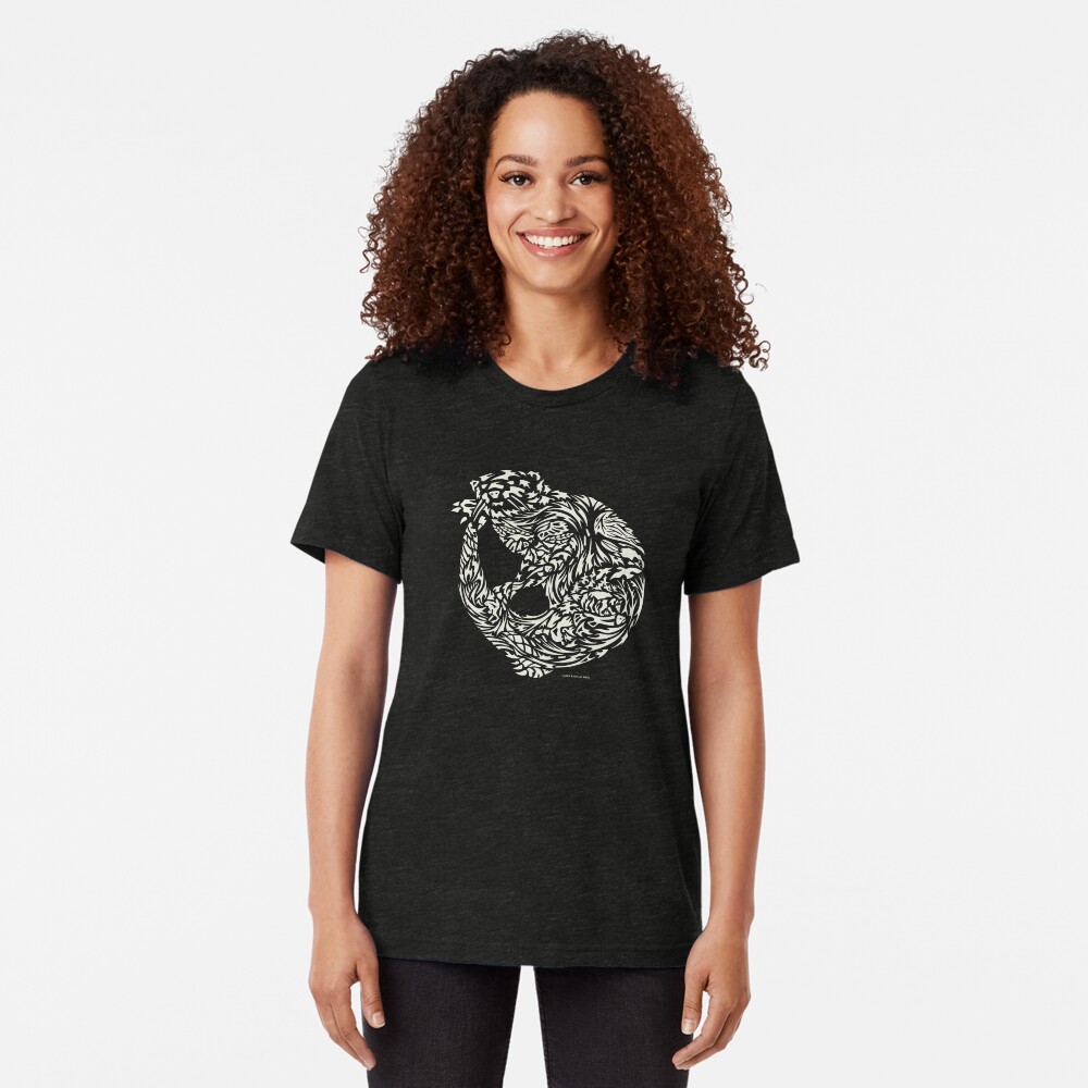 Otter Tri-blend T-Shirt
