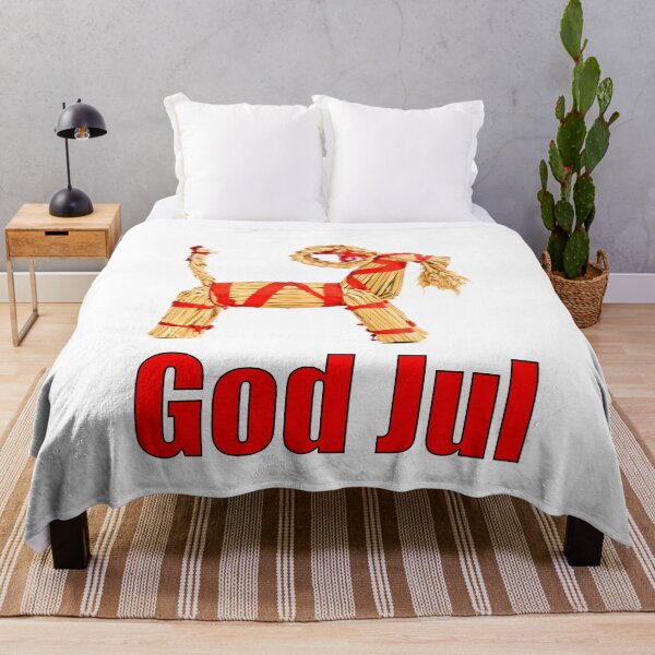 Item preview, Swedish Straw Christmas Goat God Jul Nordic Julbock designed and sold by funnytshirtemp.