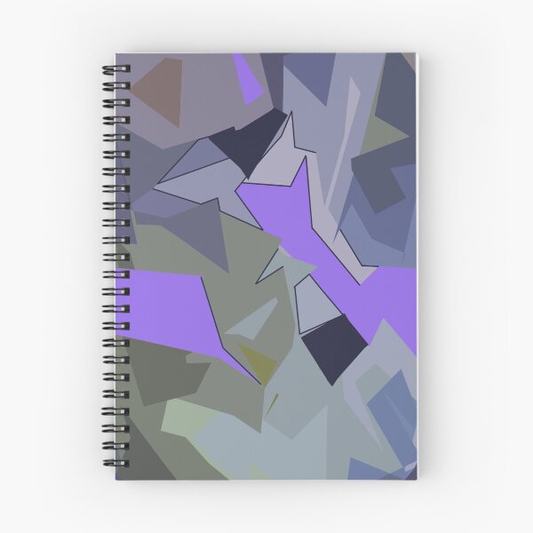 Item preview, Abstract Flowers (sage, purple, blue) designed and sold by Ann Kronick.