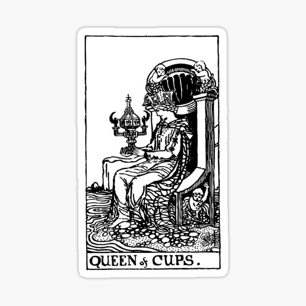 PhantomRin  Tarot  Queen of Cups Getting back on track