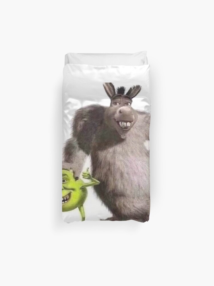 Shrek And Donkey X Monsters Inc Duvet Cover By Jfet10 Redbubble