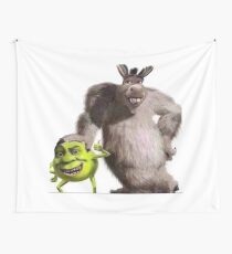 Shrek and Donkey X Monsters Inc. Tapestry