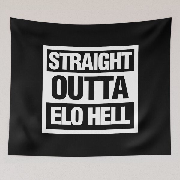 Item preview, Straight Outta Elo Hell designed and sold by elhefe.