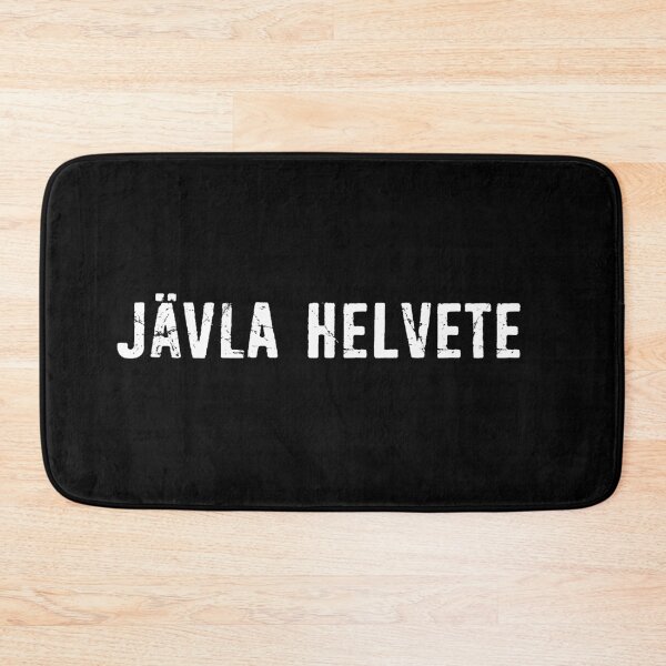 Item preview, Swedish Curse Word T Shirt Javla Helvete Viking Swear designed and sold by funnytshirtemp.