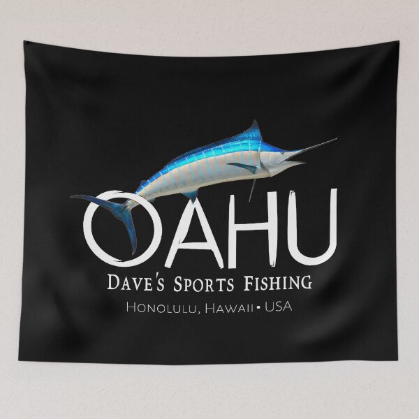 Artikelvorschau, Dave's Sportfischen | Oahu Honolulu Hawaii | Dunkles Kleid entworfen und verkauft von PureCreations.