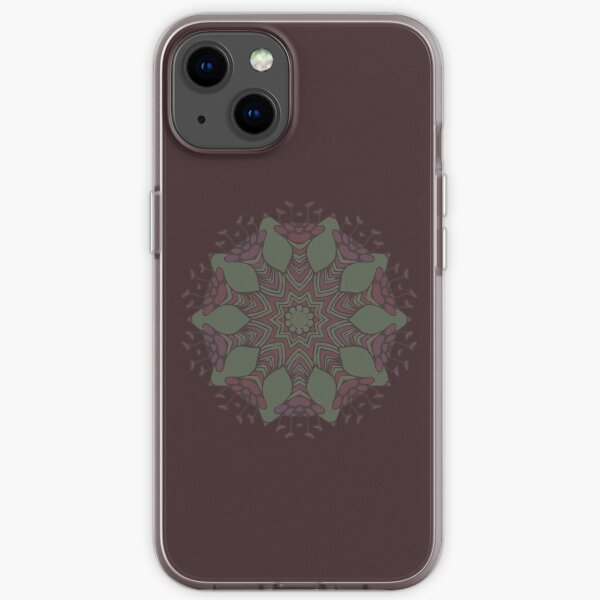 Abstract Flowerhead 5 iPhone Soft Case