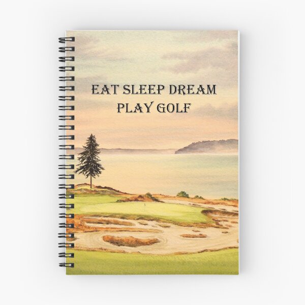 Item preview, Chambers Bay Golf Course with Eat Sleep Dream Play Golf designed and sold by William Holkham.