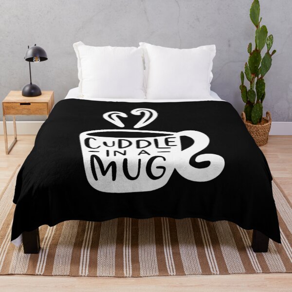 Item preview, TEA LOVERS TEA graphicS - CUDDLE IN A MUG print designed and sold by rdorsey8.