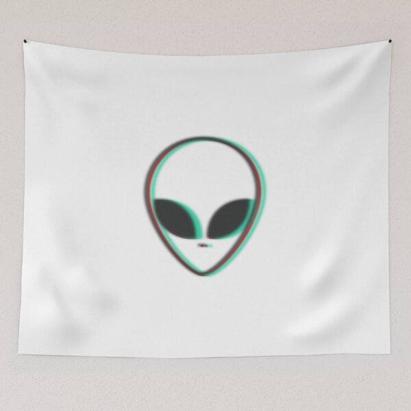 Item preview, ALIEN HEAD TRIPPY design BLURRY EXTRATERRESTRIAL BELIEVER designed and sold by rdorsey8.