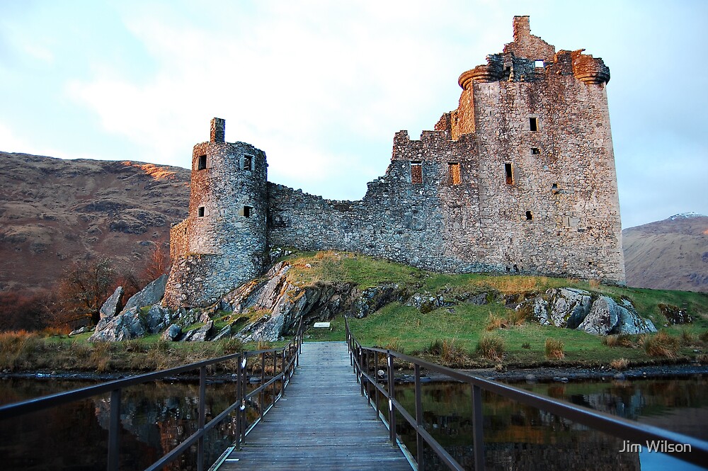 “Kilchurn castle,Argyll,Scotland” by Jim Wilson | Redbubble