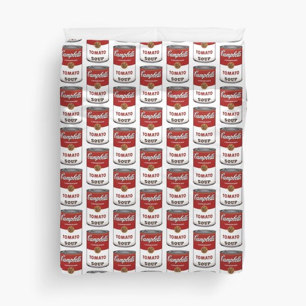 Campbell's Soup Can Duvet Cover