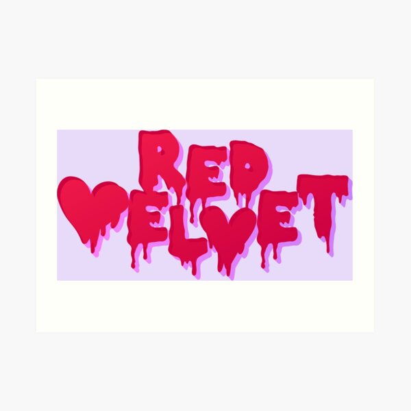 Red Velvet Art Print