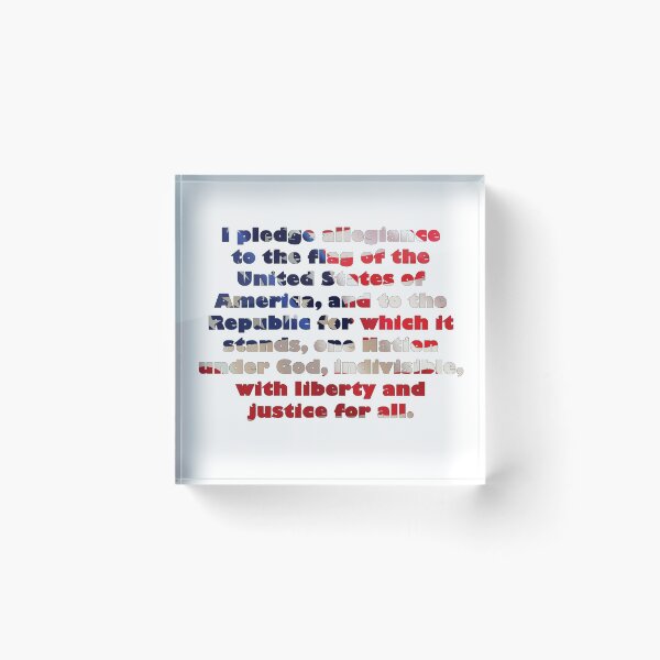 Item preview, Pledge of Allegiance designed and sold by RickyBarnard.