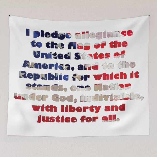 Item preview, Pledge of Allegiance designed and sold by RickyBarnard.