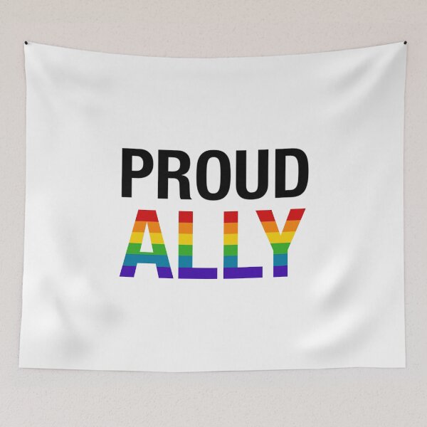 Item preview, Proud Ally LGBTQ+ designed and sold by Olivia Ossege.