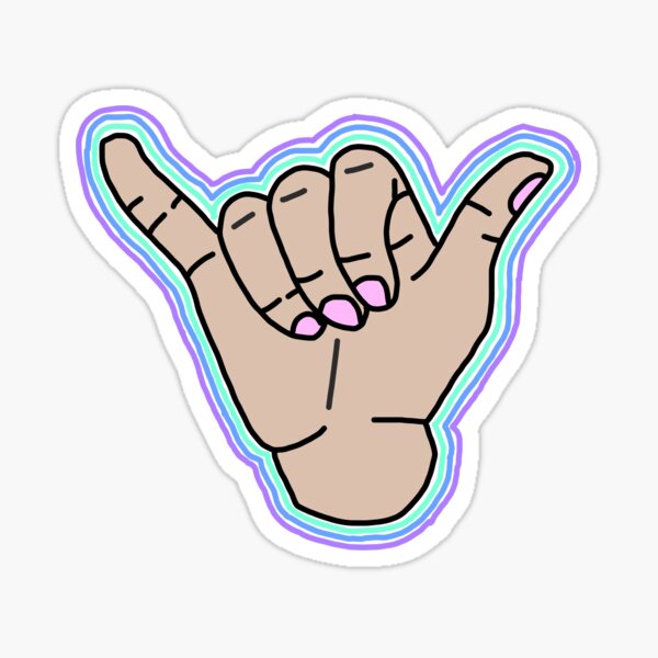 Hang Ten Stickers | Redbubble