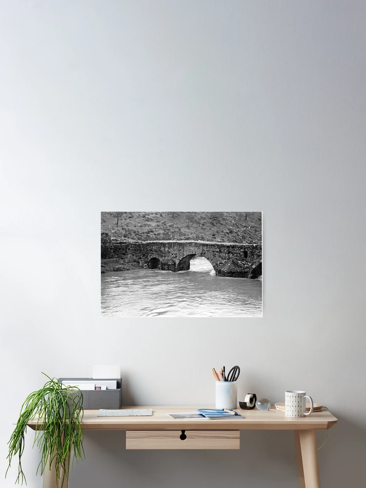 Thumbnail 2 of 3, Poster, Old bridge 2 designed and sold by Rafael López.