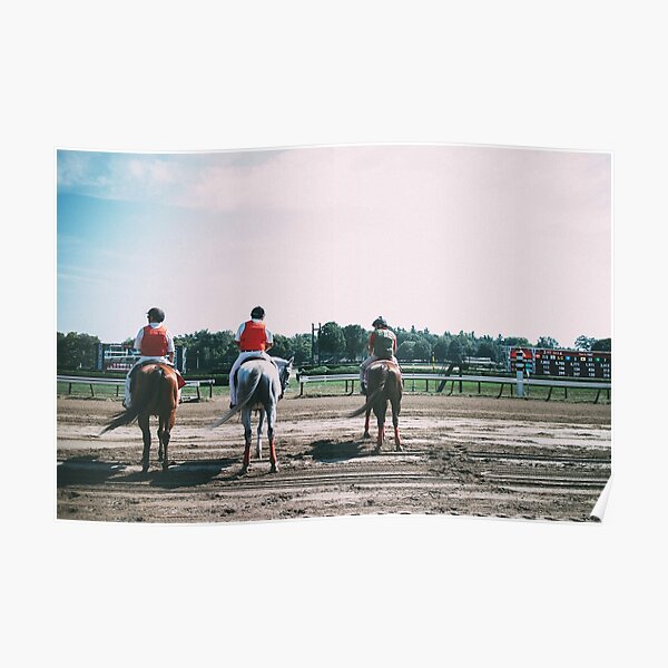 Day at the Horse Races Poster