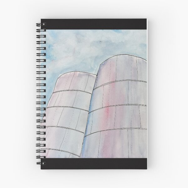 Item preview, Grain Elevators in Late-day Light designed and sold by lisavonbiela.