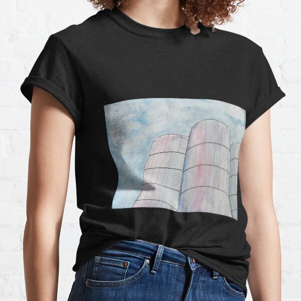 Grain Elevators in Late-day Light Classic T-Shirt