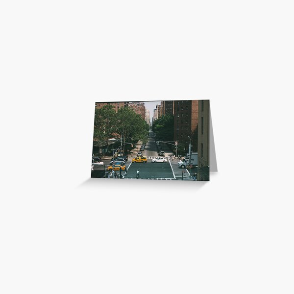Bustling City Greeting Card