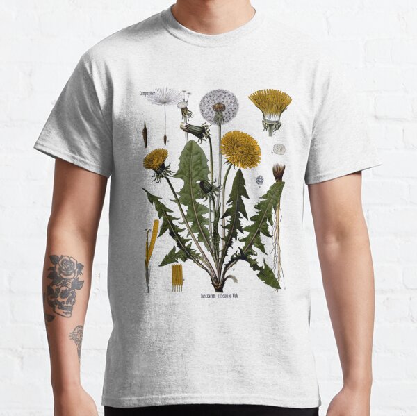 Dandelion Botanical  vintage Classic T-Shirt