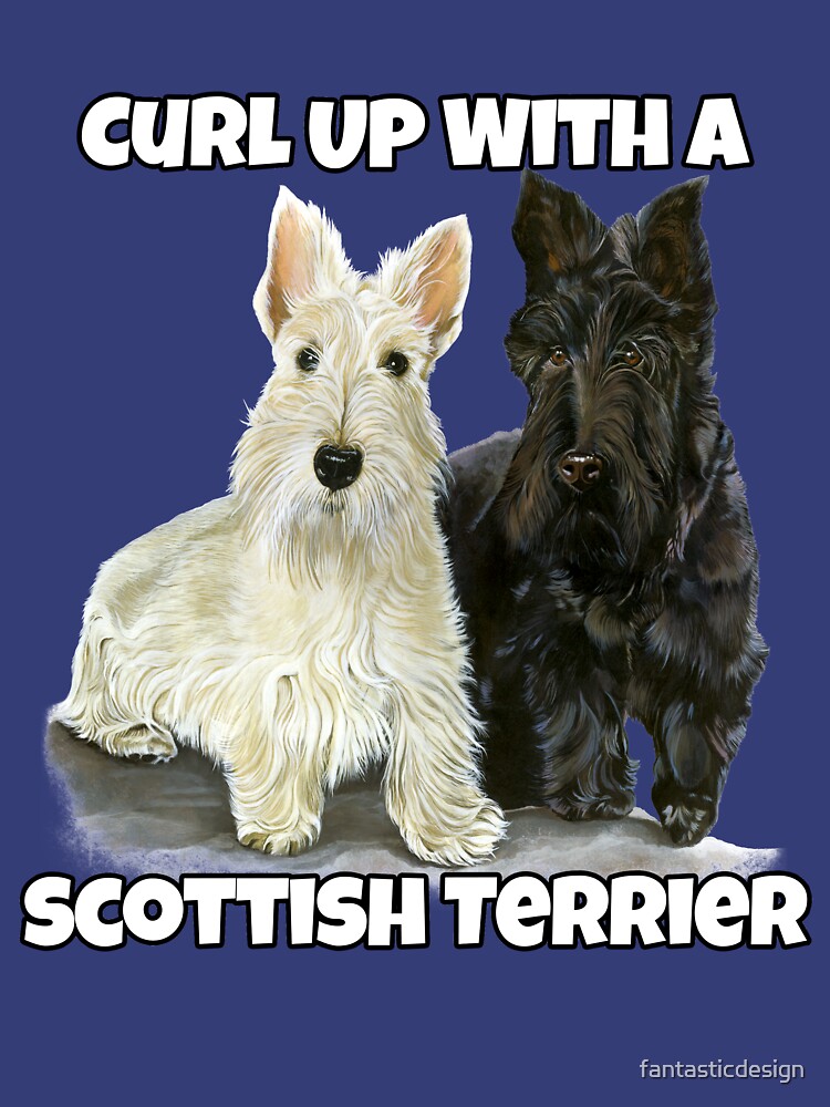 Curl Up With A Scottish Terrier. Scottish Terrier Pet Owner sold by Sly