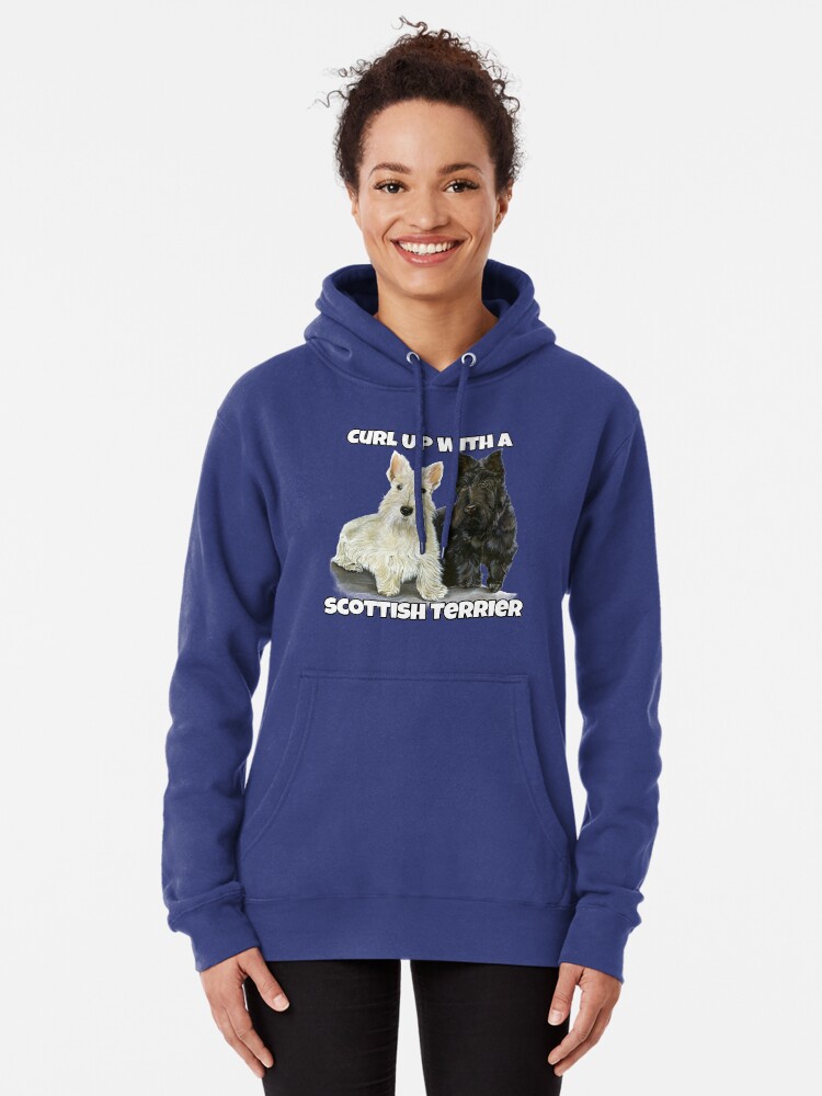 MESS Loved by A Scottish Terrier Dog Lover Hoodie