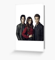 The Vampire Diaries Greeting Card