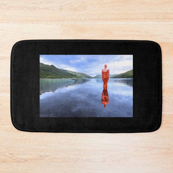 Item preview, Mirror Man in Red, Loch Earn  designed and sold by Julie Bell.