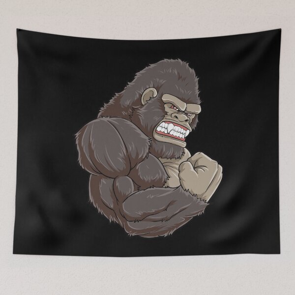 Item preview, Gorilla At The Gym - Training Fitness Muscles designed and sold by anziehend.