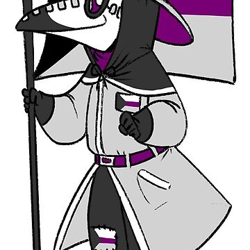 Vorschaubild zum Design Demisexual Pride Plague Doctor von soodie