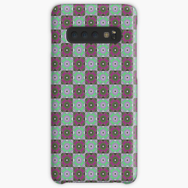 #Scrapbook, #design, #pattern, #repetition, abstract, illustration, square, color image, geometric shape, retro style Samsung Galaxy Snap Case