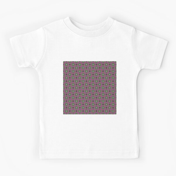 #Scrapbook, #design, #pattern, #repetition, abstract, illustration, square, color image, geometric shape, retro style Kids T-Shirt