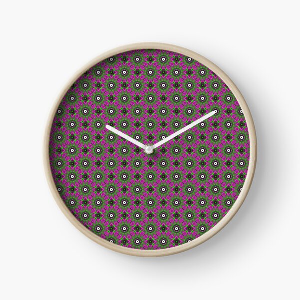#Scrapbook, #design, #pattern, #repetition, abstract, illustration, square, color image, geometric shape, retro style Clock