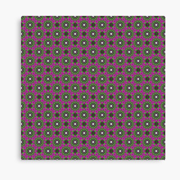 #Scrapbook, #design, #pattern, #repetition, abstract, illustration, square, color image, geometric shape, retro style Canvas Print
