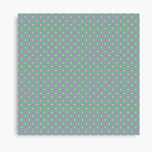 Op art - art movement, short for optical art, is a style of visual art that uses optical illusions Canvas Print