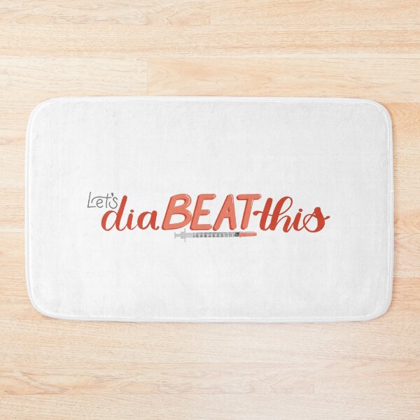 Item preview, Let's Dia beat this (Diabetes) designed and sold by Shiraz Harel.