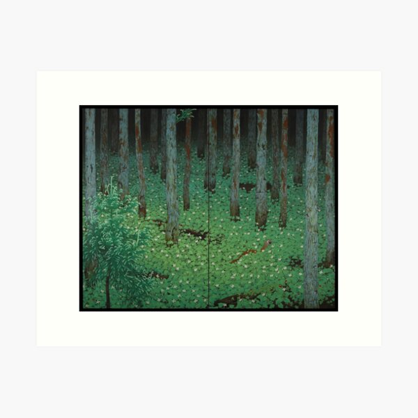 Aperçu de l'œuvre Katayama Bokuyo - Mori (Forêt) créée et vendue par LordNeckbeard.