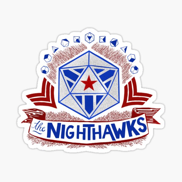 Commissioned Piece - Nighthawk Campaign Sticker