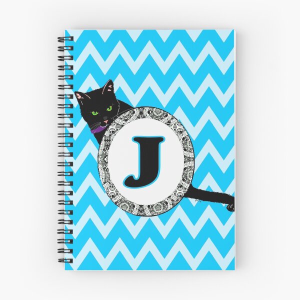Item preview, J Cat Chevron Monogram designed and sold by Paintings by gretzky.