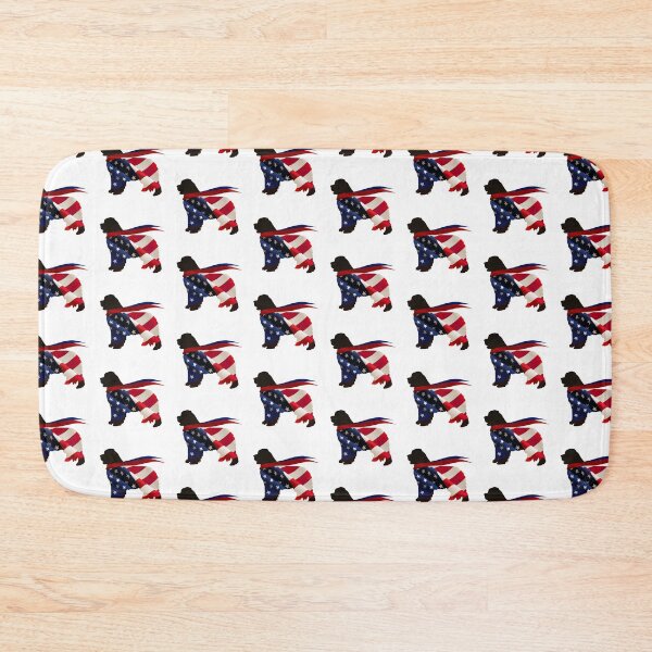 Item preview, Patriotic Newfie designed and sold by Christine Mullis.
