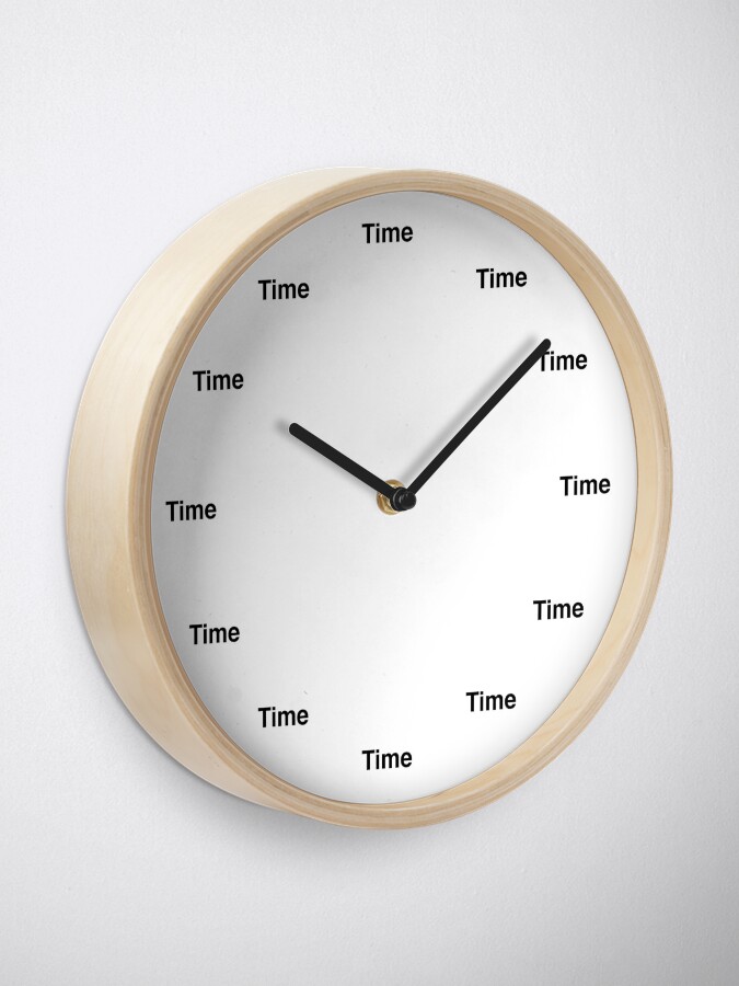 Alternate view of Time 'O Clock Clock