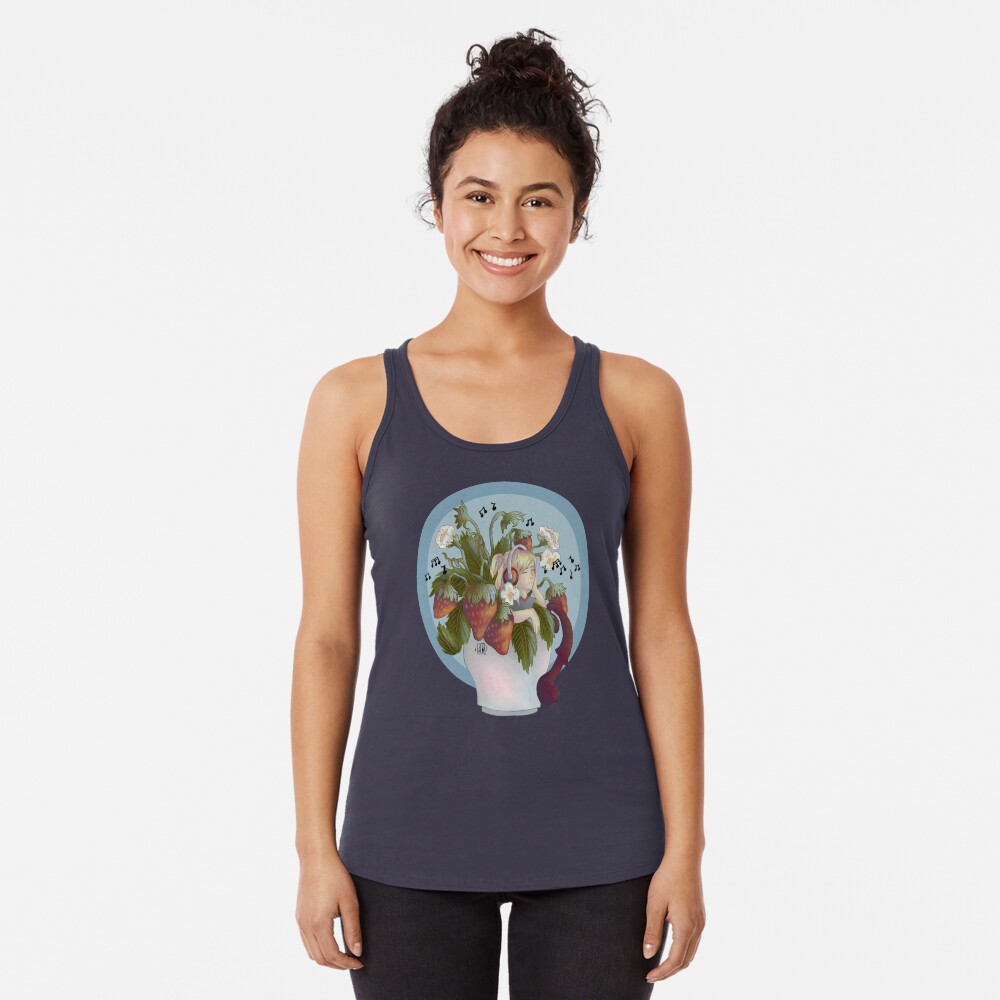 Item preview, Racerback Tank Top designed and sold by Gypsopani.