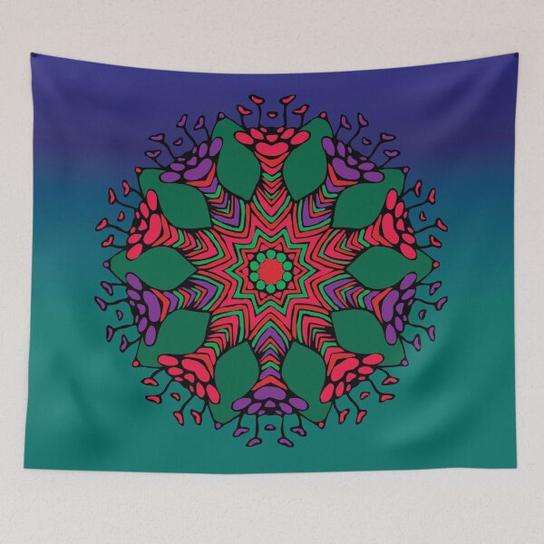 Item preview, Abstract Flowerhead 9 designed and sold by Mia Harper Design.