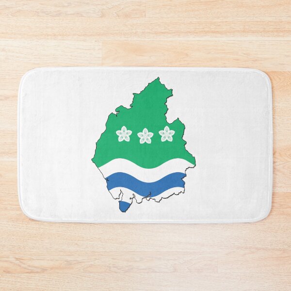 Artikelvorschau, Umriss der Cumbria-Flagge entworfen und verkauft von Cumbria Guru.