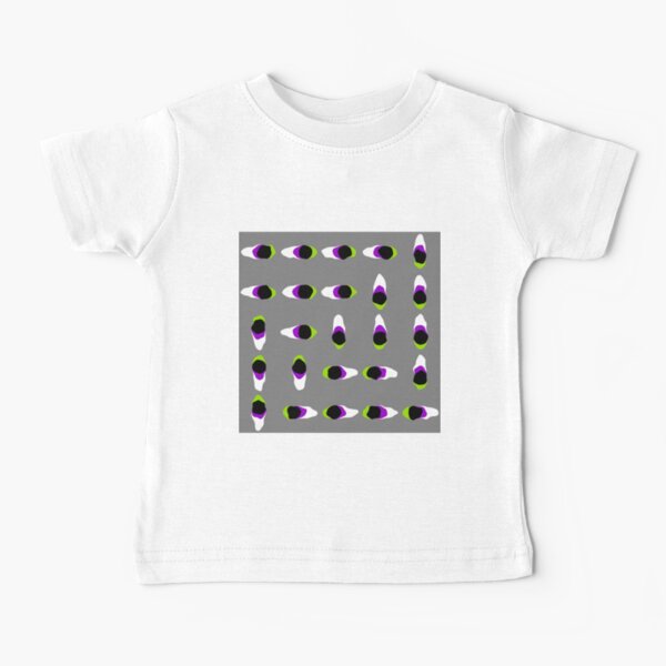 Op art - art movement, short for optical art, is a style of visual art that uses optical illusions Baby T-Shirt