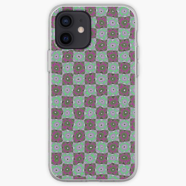 Op art - art movement, short for optical art, is a style of visual art that uses optical illusions iPhone Soft Case