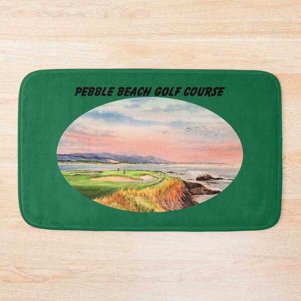 Item preview, Pebble Beach Golf Course With Banner designed and sold by William Holkham.