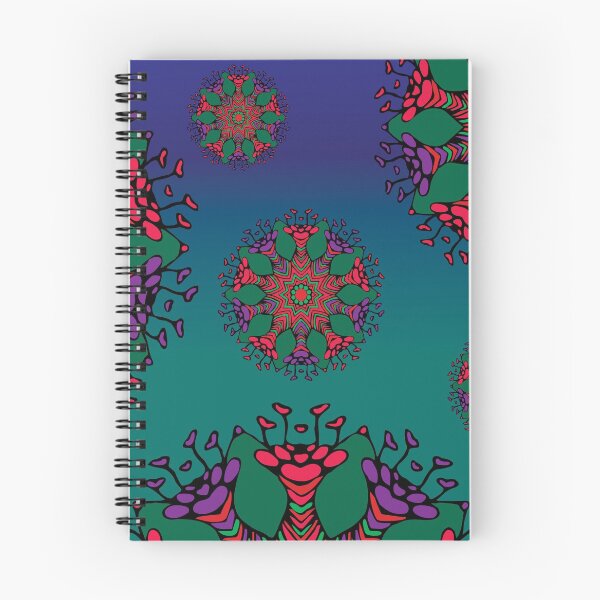 Item preview, Abstract Flowerheads 1 designed and sold by Mia Harper Design.